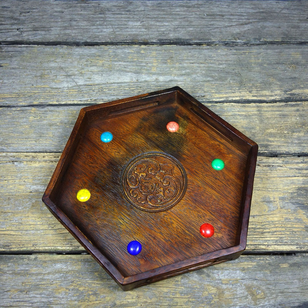 Hua Li Mu Tea Plate Fruit Plate