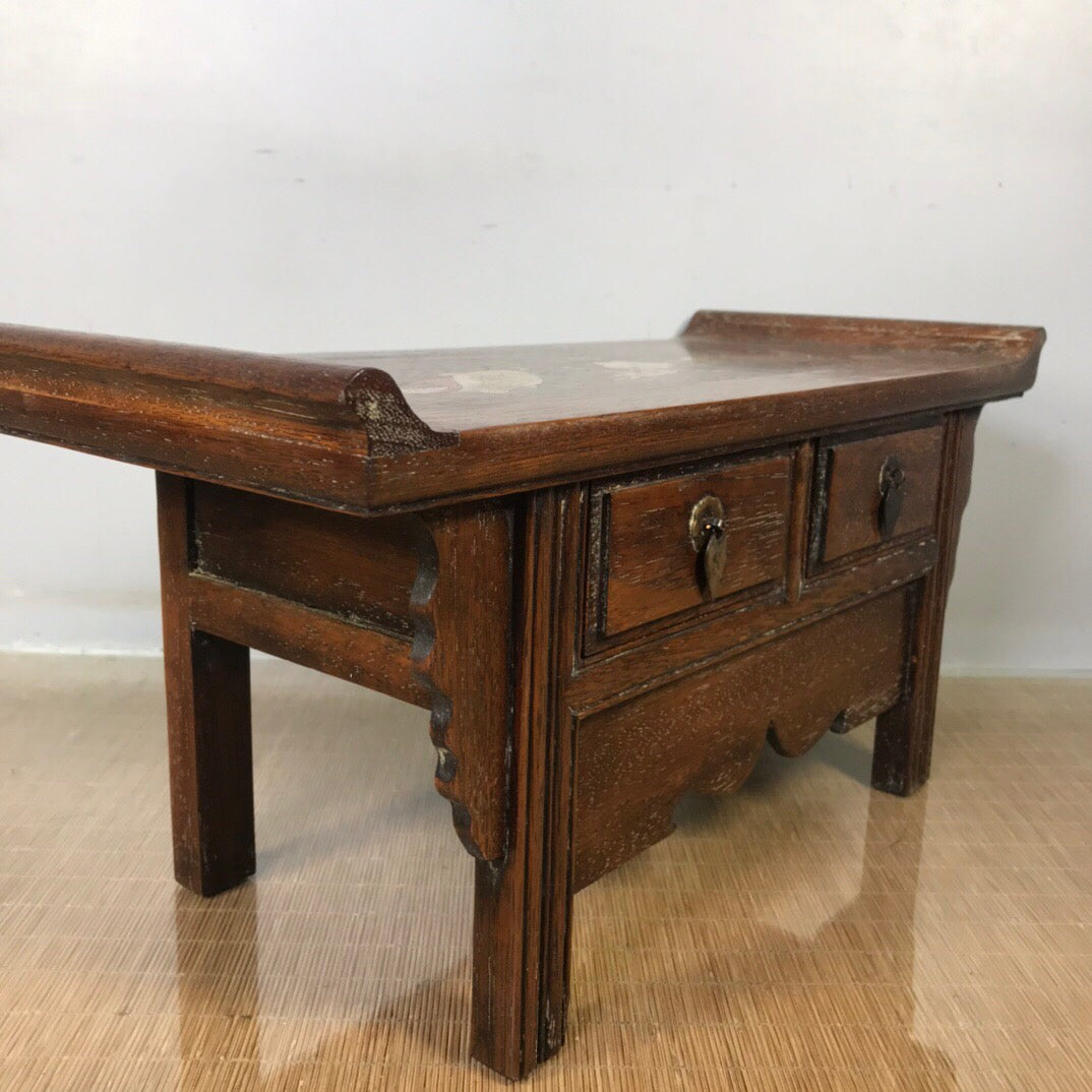 Chinese antique rosewood strip case