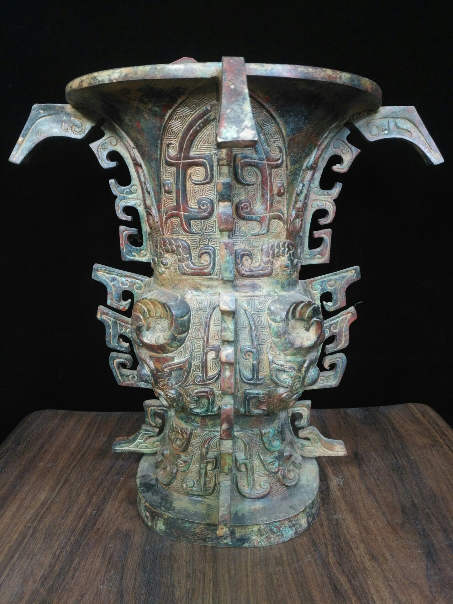 Chinese antique bronze, "What is the respect for gluttonous patterns?"