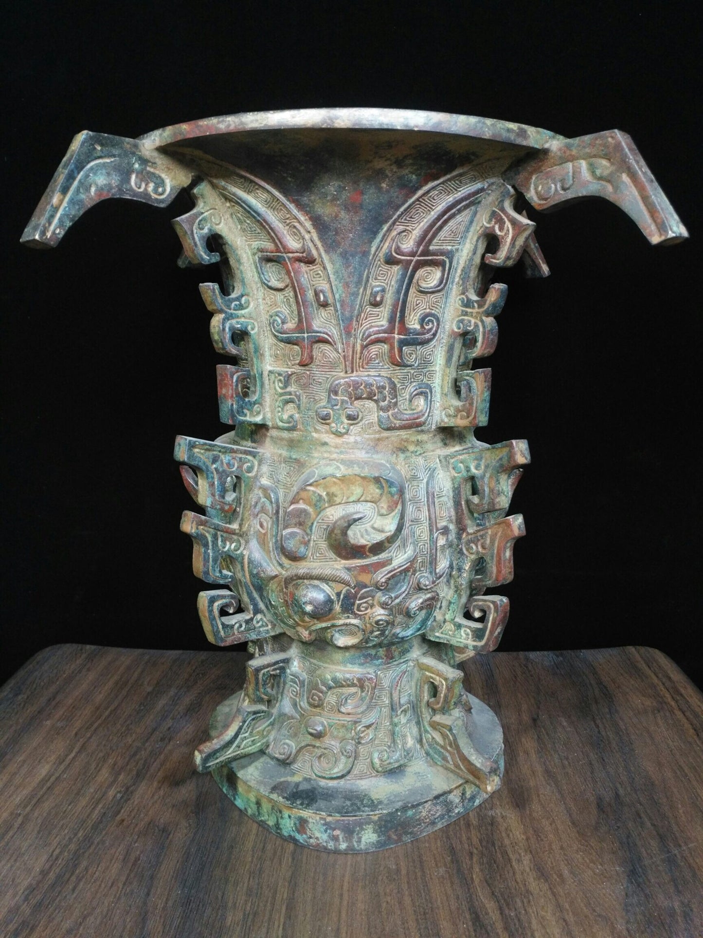 Chinese antique bronze, "What is the respect for gluttonous patterns?"