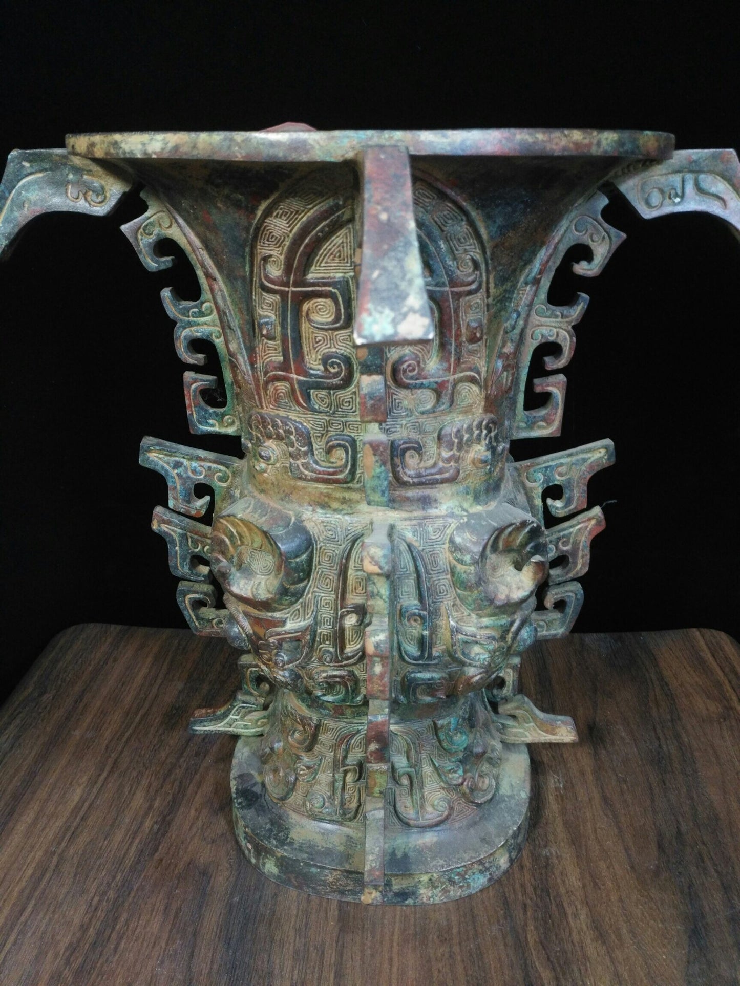 Chinese antique bronze, "What is the respect for gluttonous patterns?"