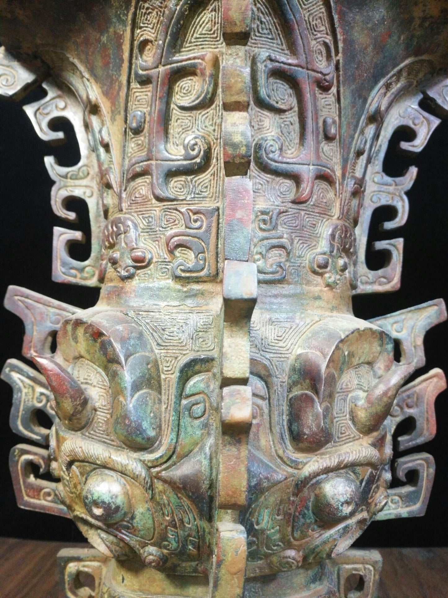 Chinese antique bronze, "What is the respect for gluttonous patterns?"