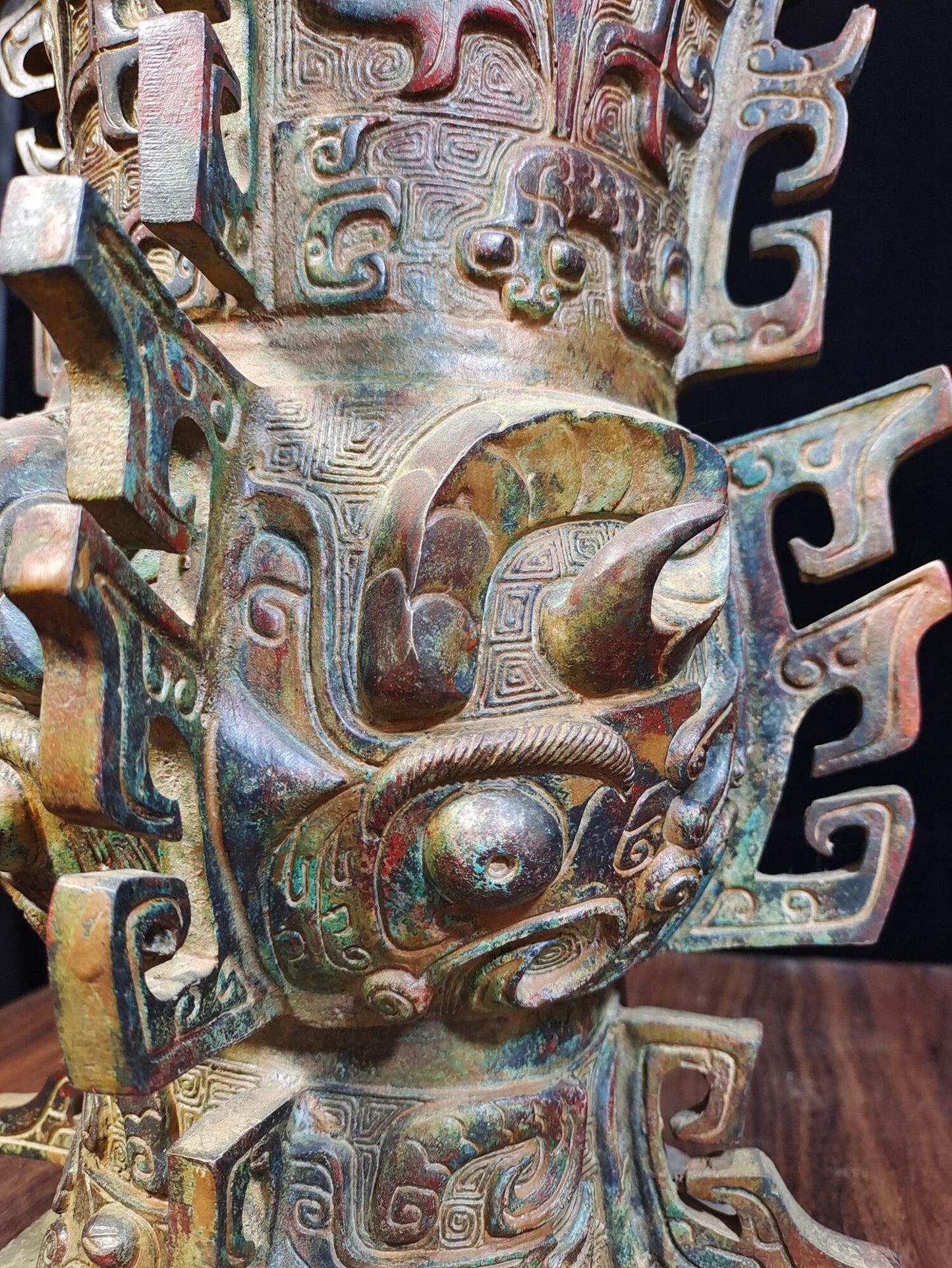 Chinese antique bronze, "What is the respect for gluttonous patterns?"