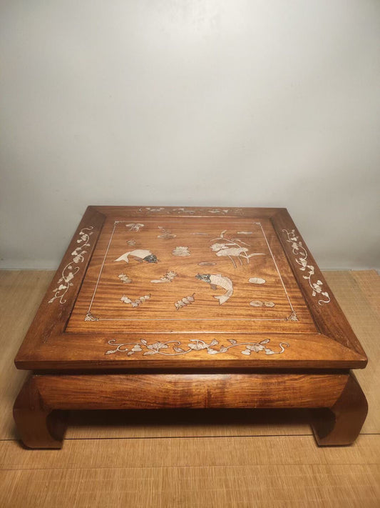 Chinese antique rosewood tea table