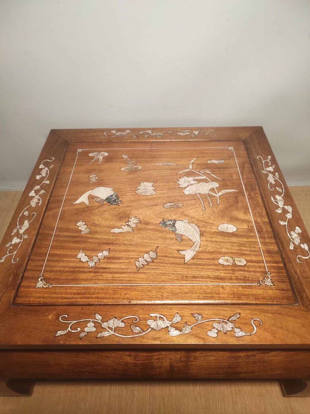 Chinese antique rosewood tea table