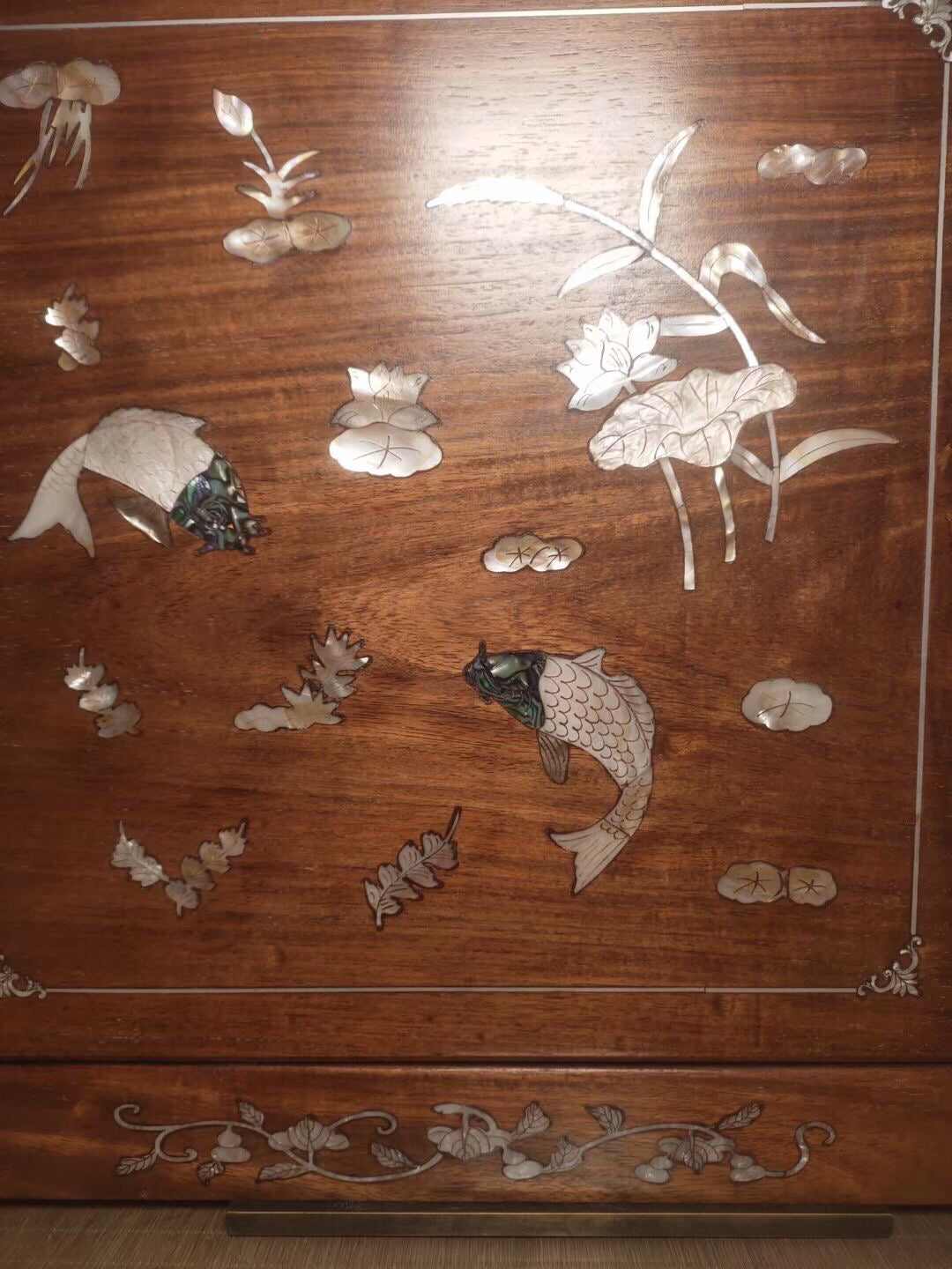 Chinese antique rosewood tea table