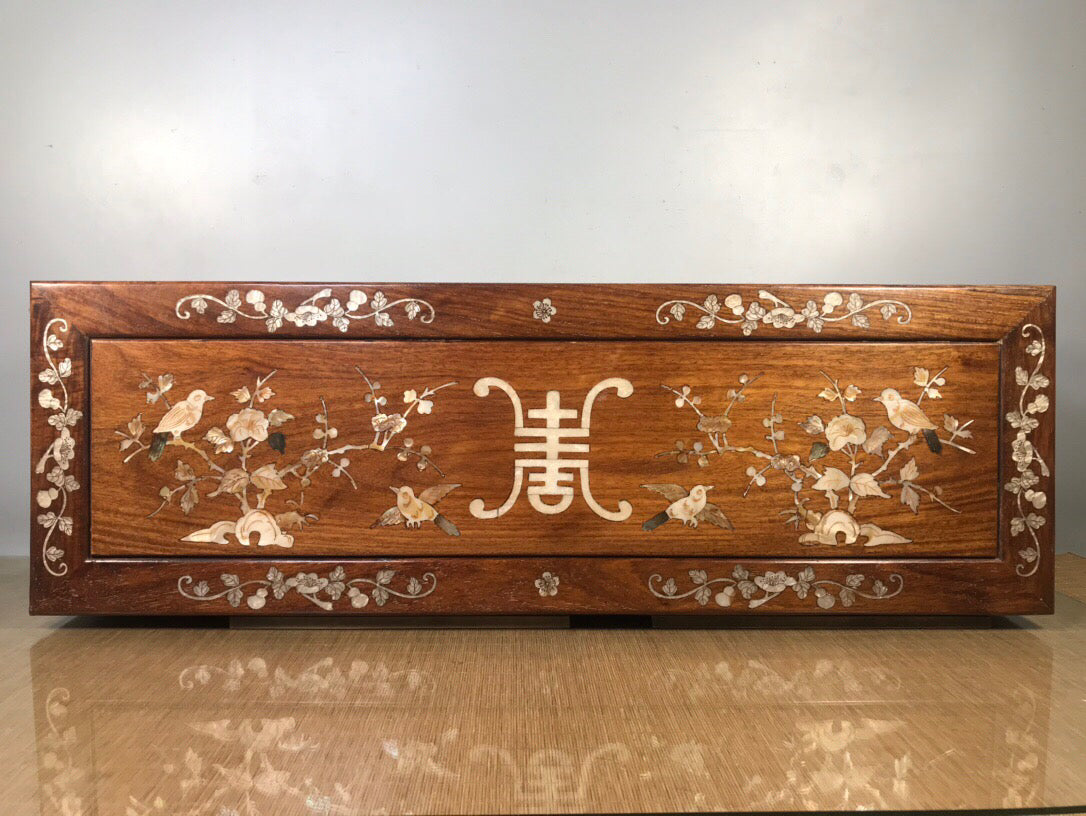 Chinese antique rosewood painting box