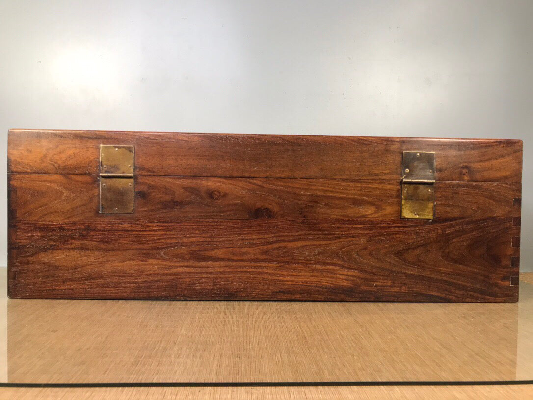 Chinese antique rosewood painting box