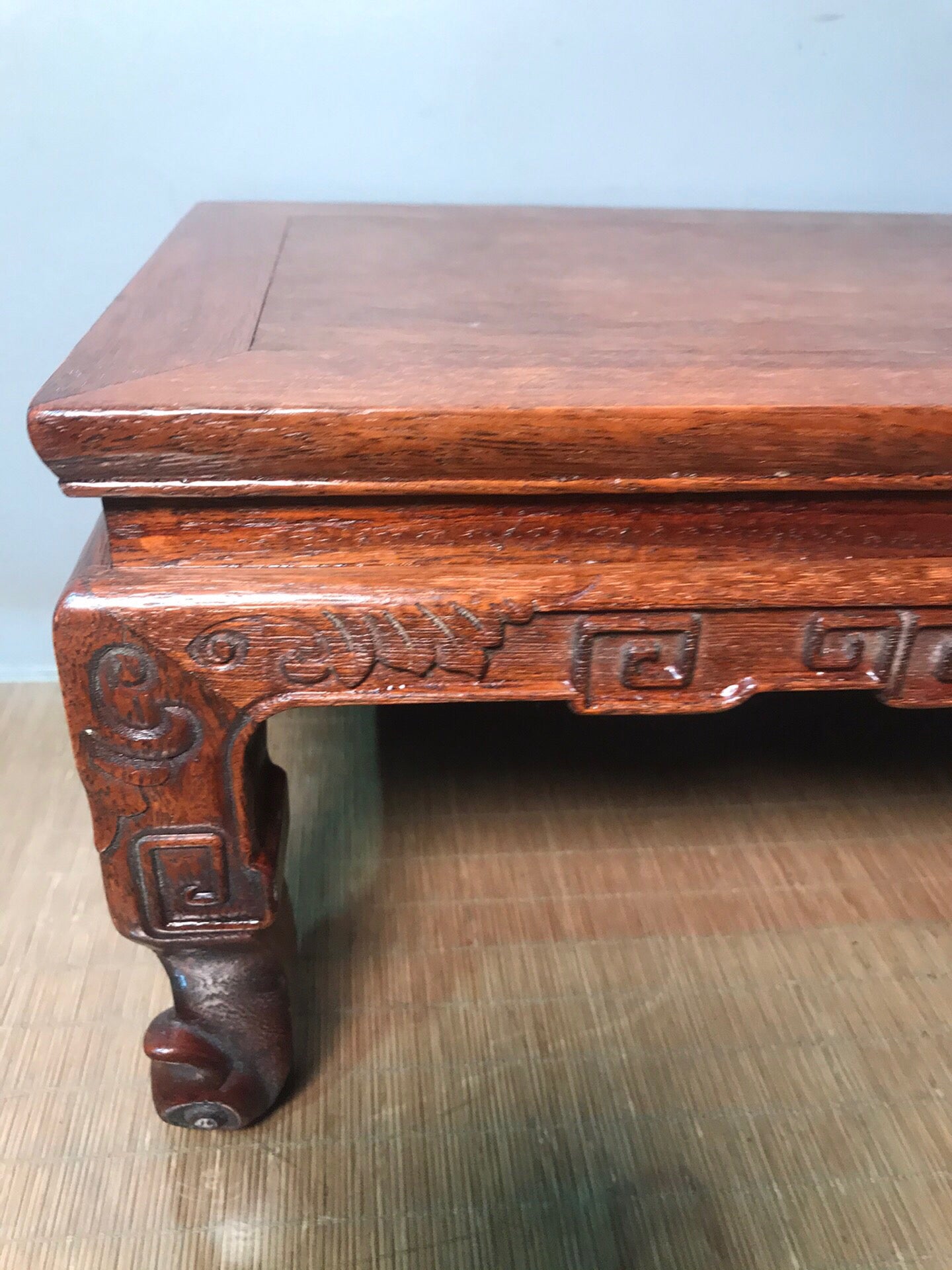 Chinese antique rosewood tea table