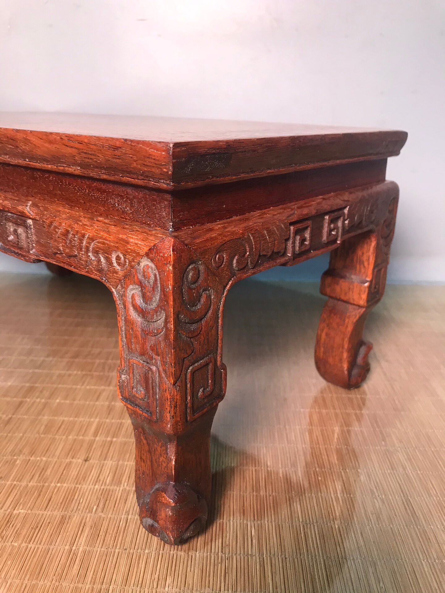 Chinese antique rosewood tea table