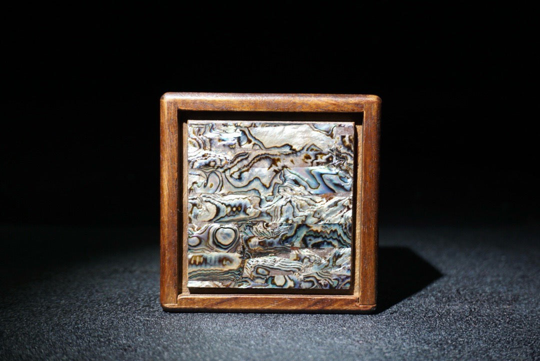 Chinese antique rosewood mechanism jewelry box