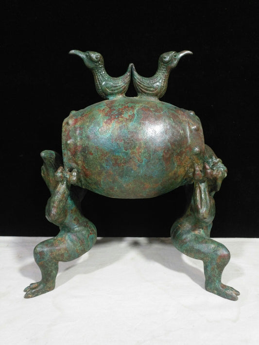 Chinese antique bronze "Lishi Drum"