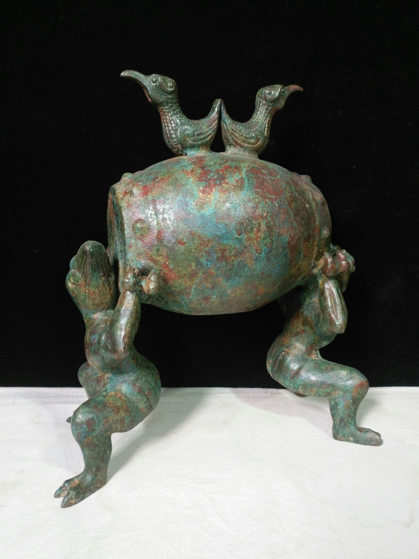 Chinese antique bronze "Lishi Drum"