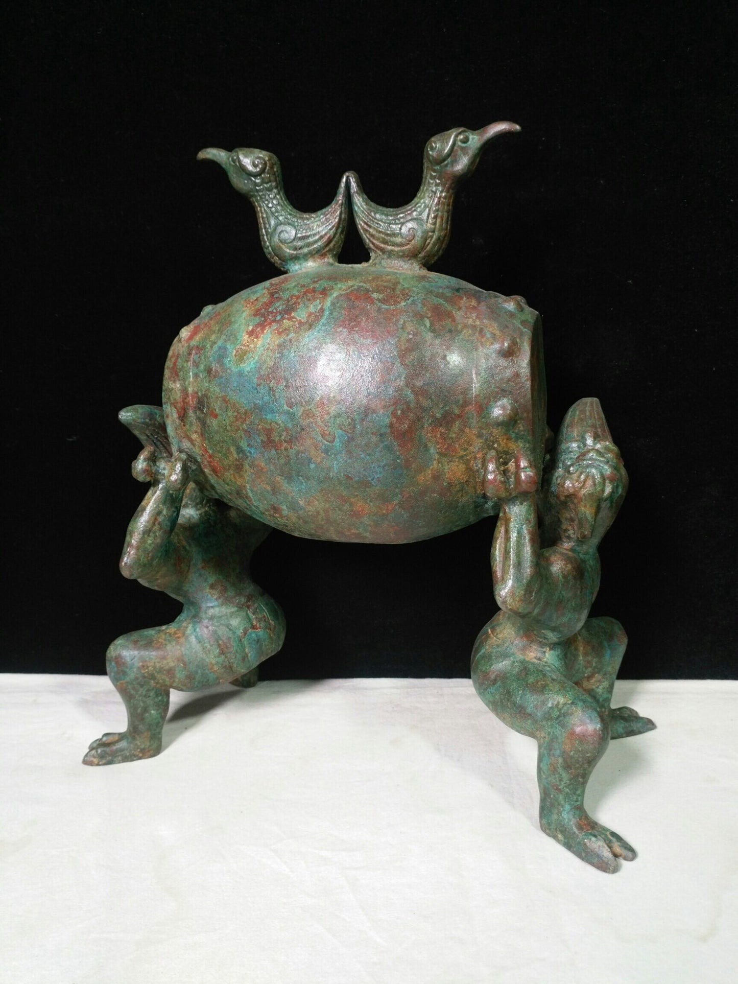 Chinese antique bronze "Lishi Drum"