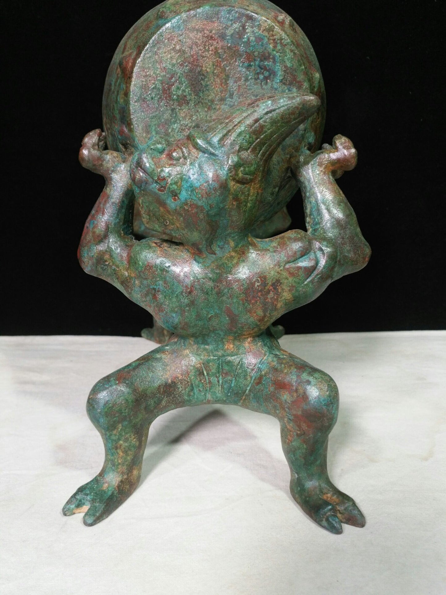 Chinese antique bronze "Lishi Drum"