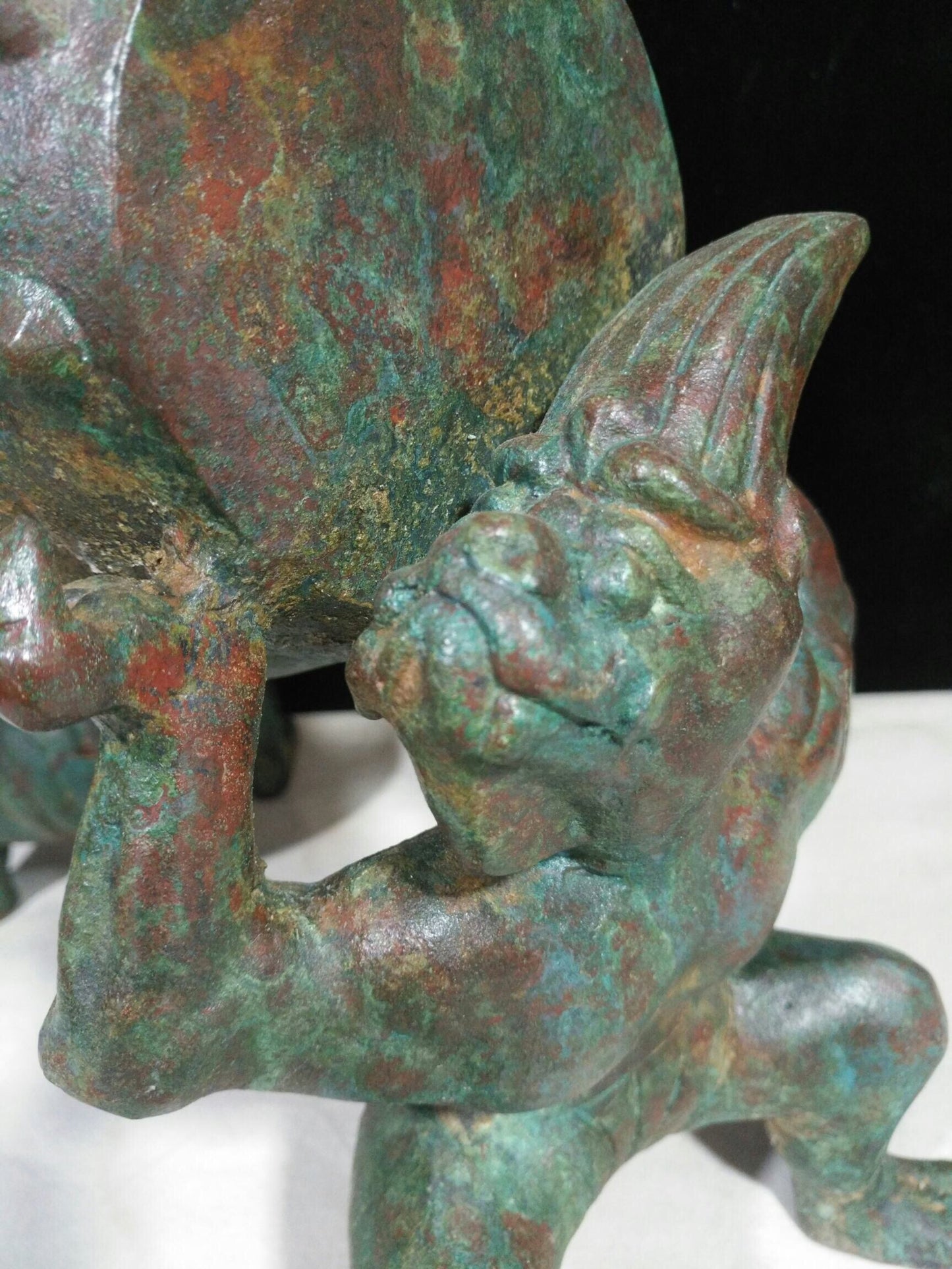 Chinese antique bronze "Lishi Drum"