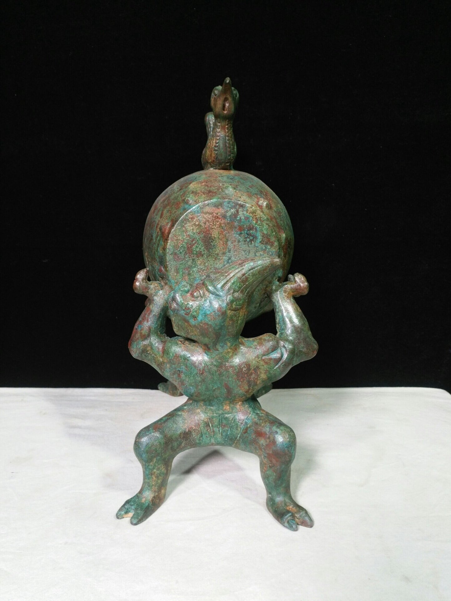 Chinese antique bronze "Lishi Drum"