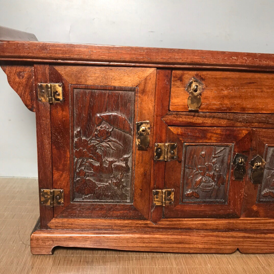 Chinese antique rosewood cabinet