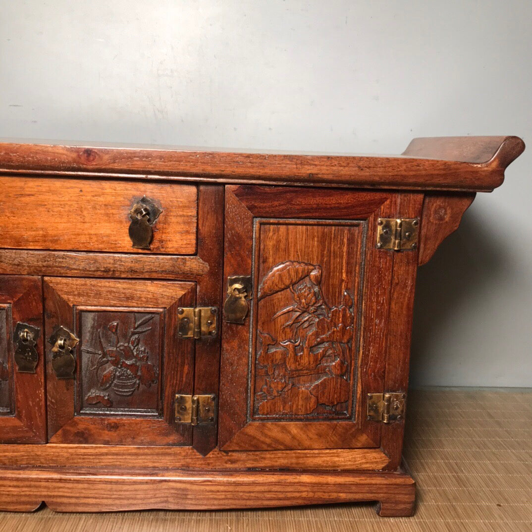 Chinese antique rosewood cabinet