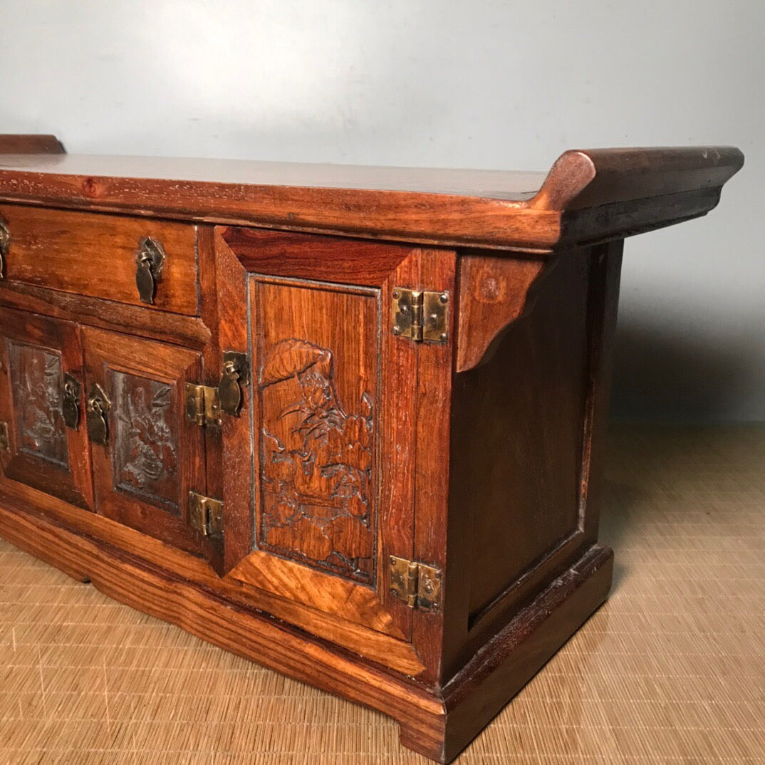Chinese antique rosewood cabinet