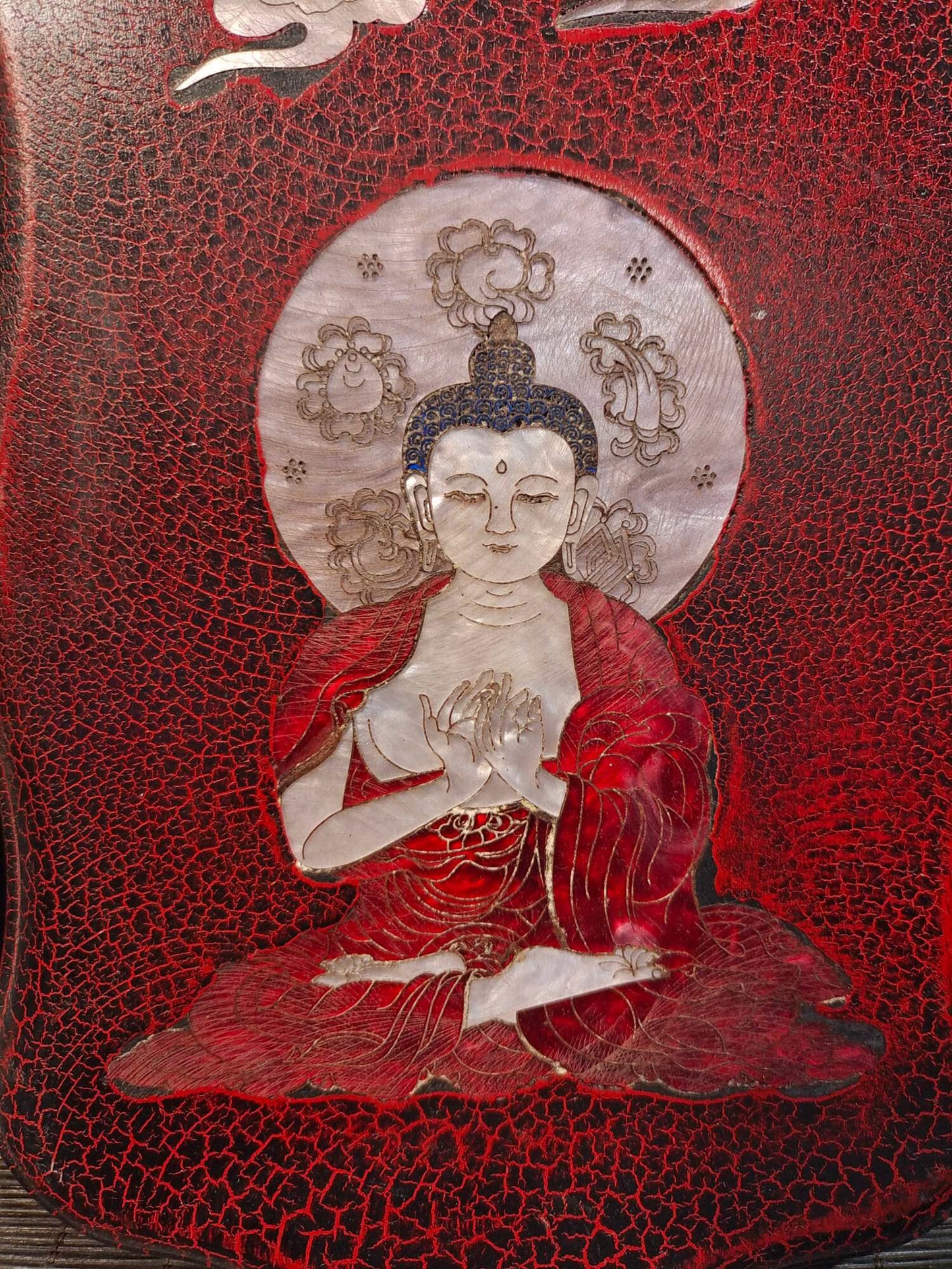 Chinese antique "Shakyamuni Buddha Inkstone"