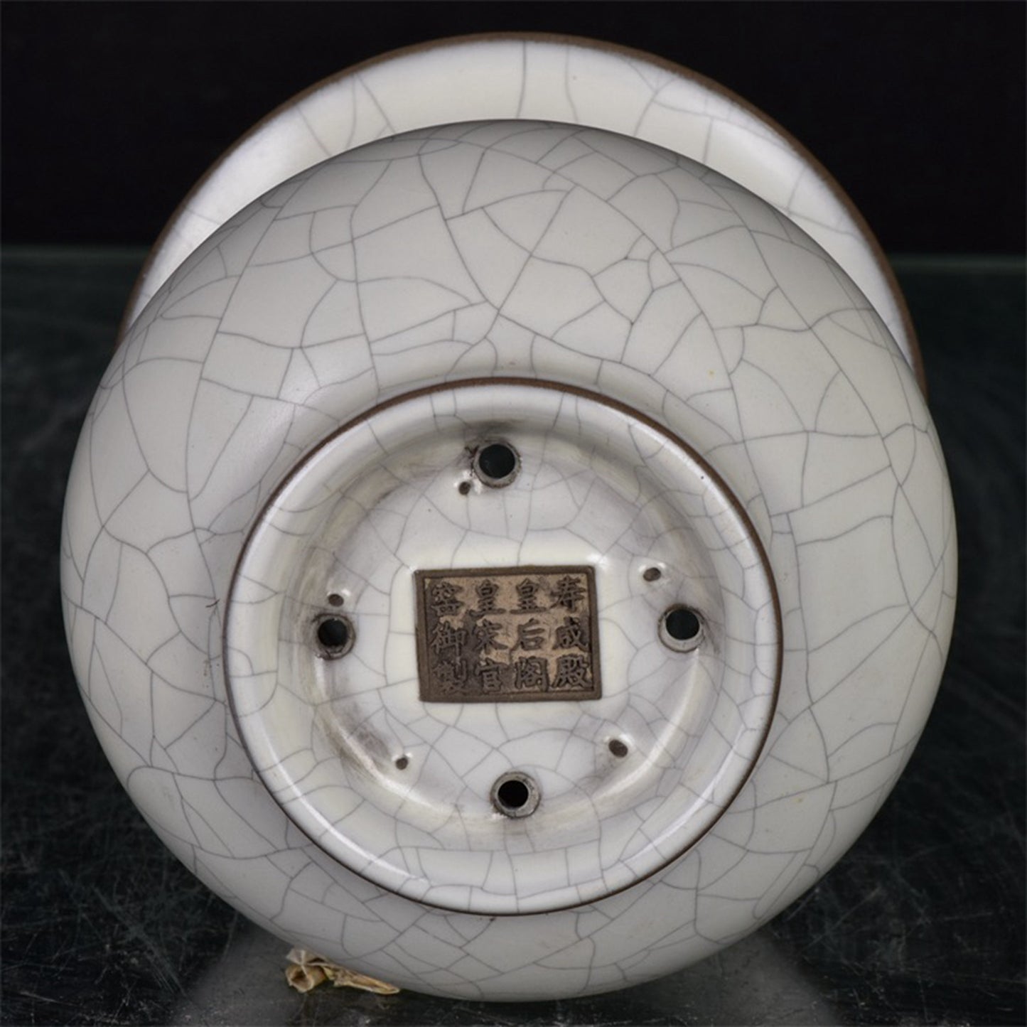 Chinese antique four branch nail flower drum