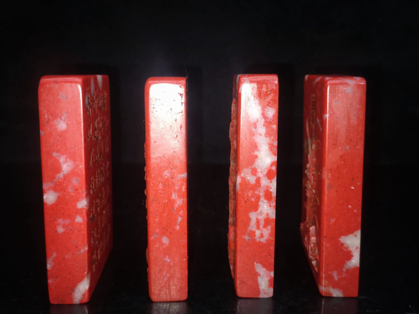 Chinese Antique Chicken Blood Stone Seal