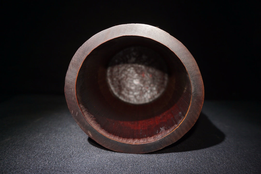 Chinese antique bamboo carving pen holder