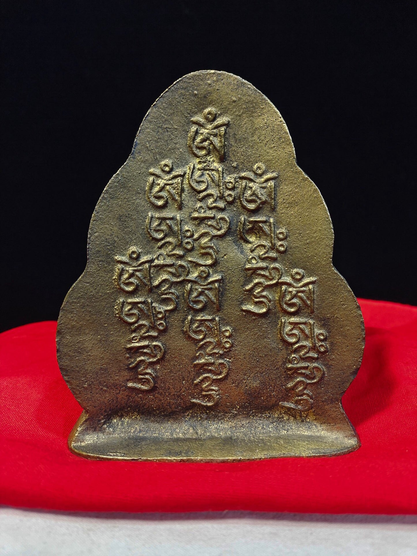 Chinese antique pure copper "Six Paths of Wealth God"