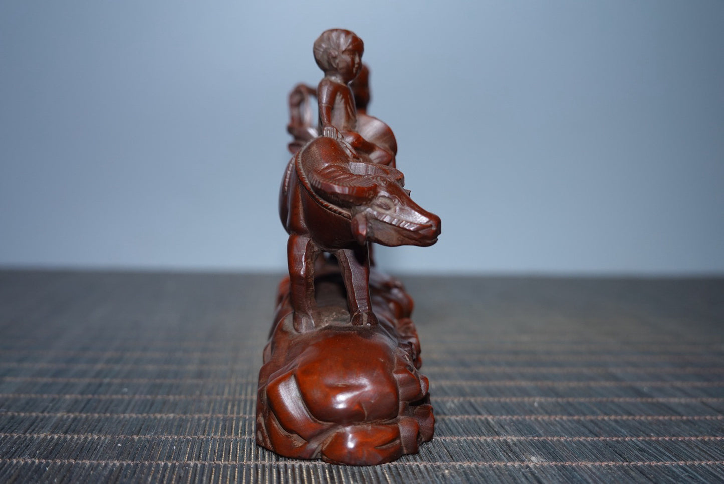 Huangyangmu Golden Boy and Jade Girl Cattle Herding Ornament