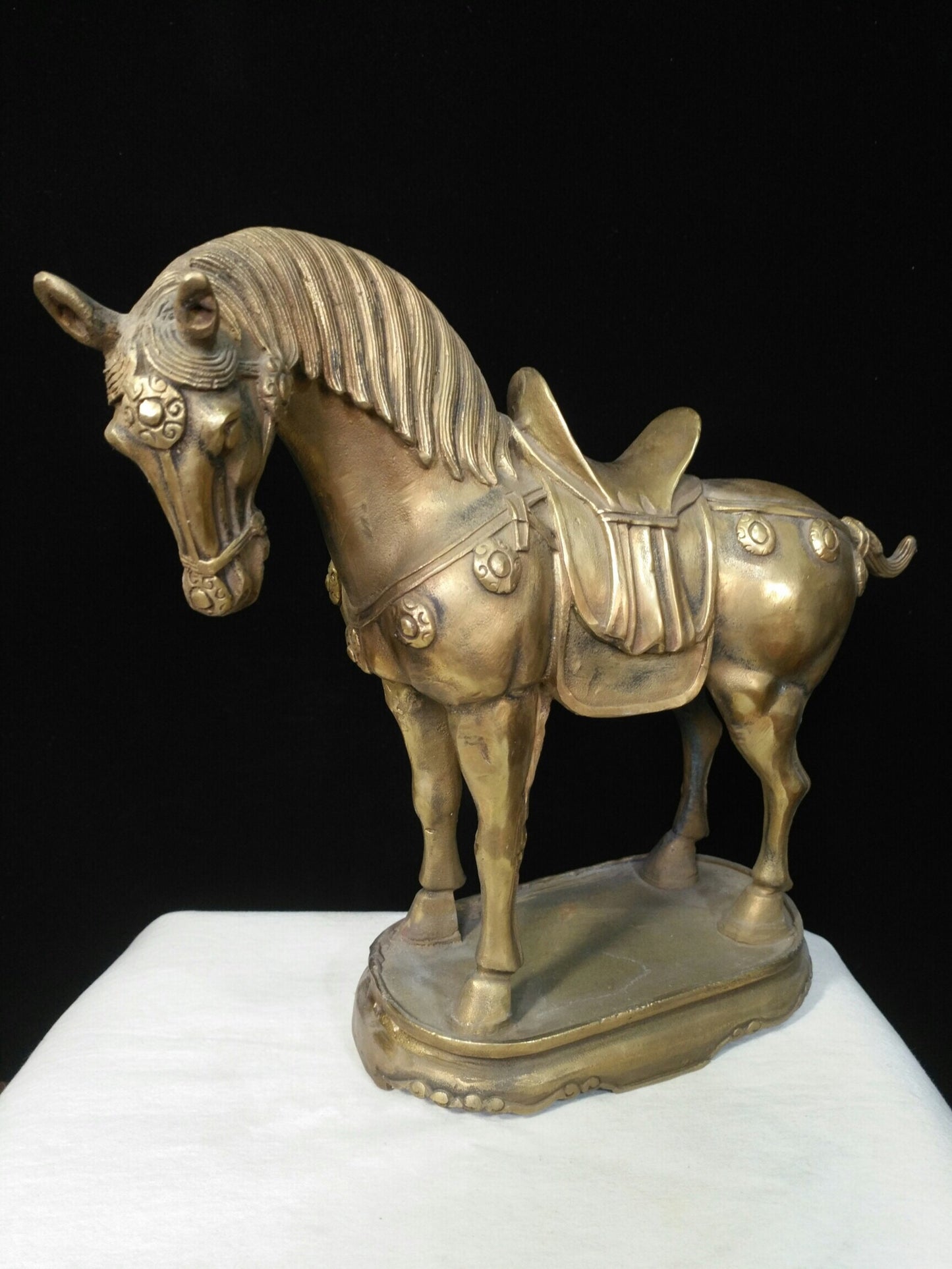 Chinese antique pure copper horse