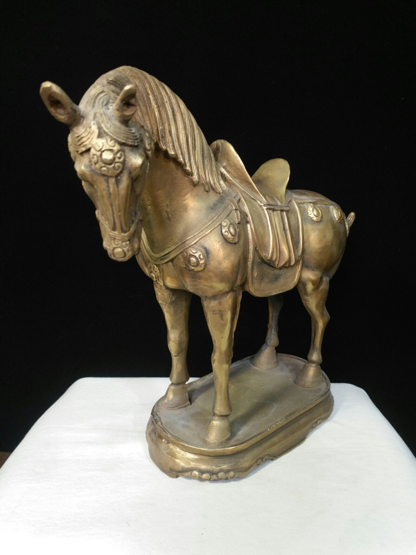 Chinese antique pure copper horse
