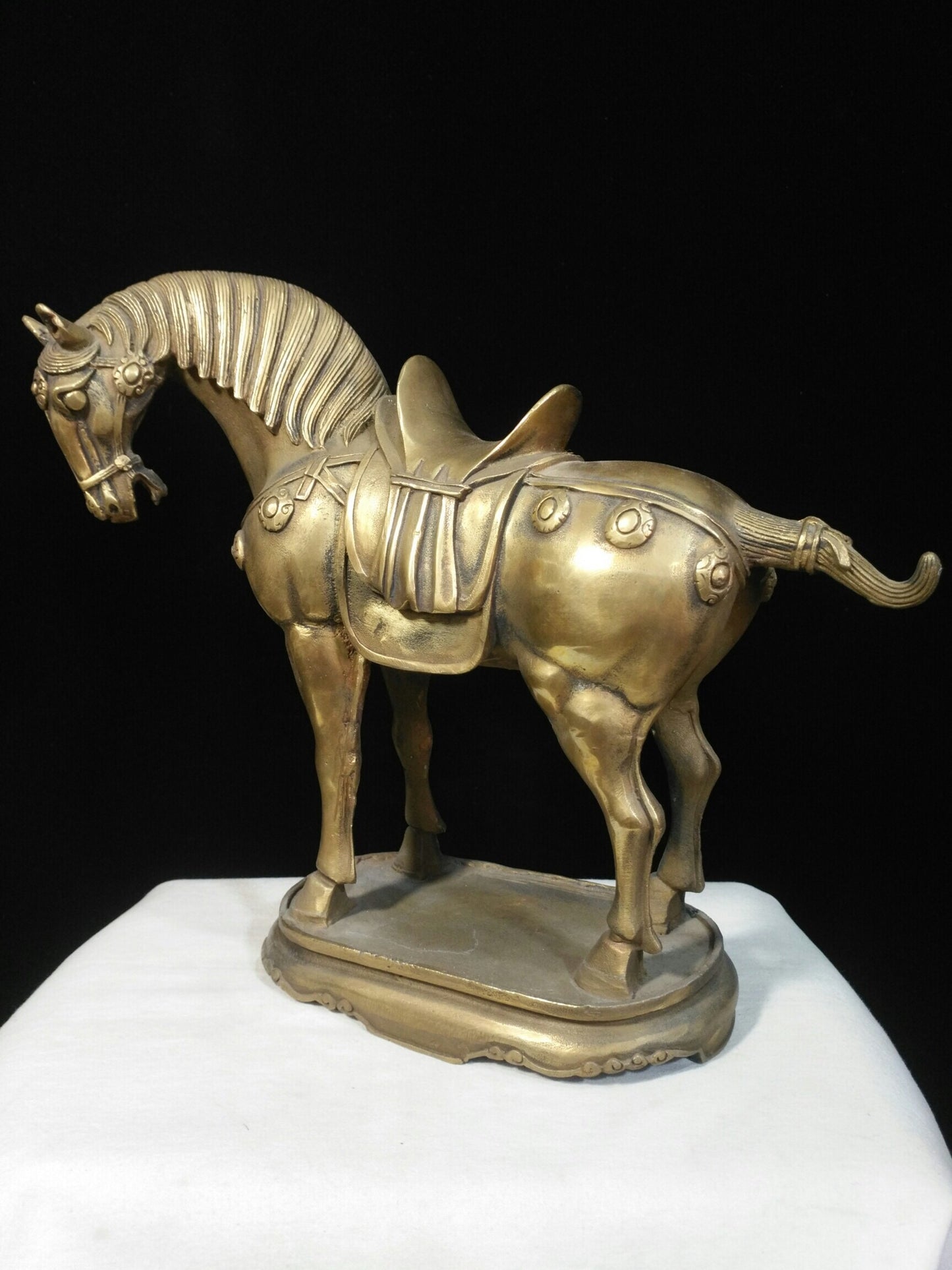 Chinese antique pure copper horse