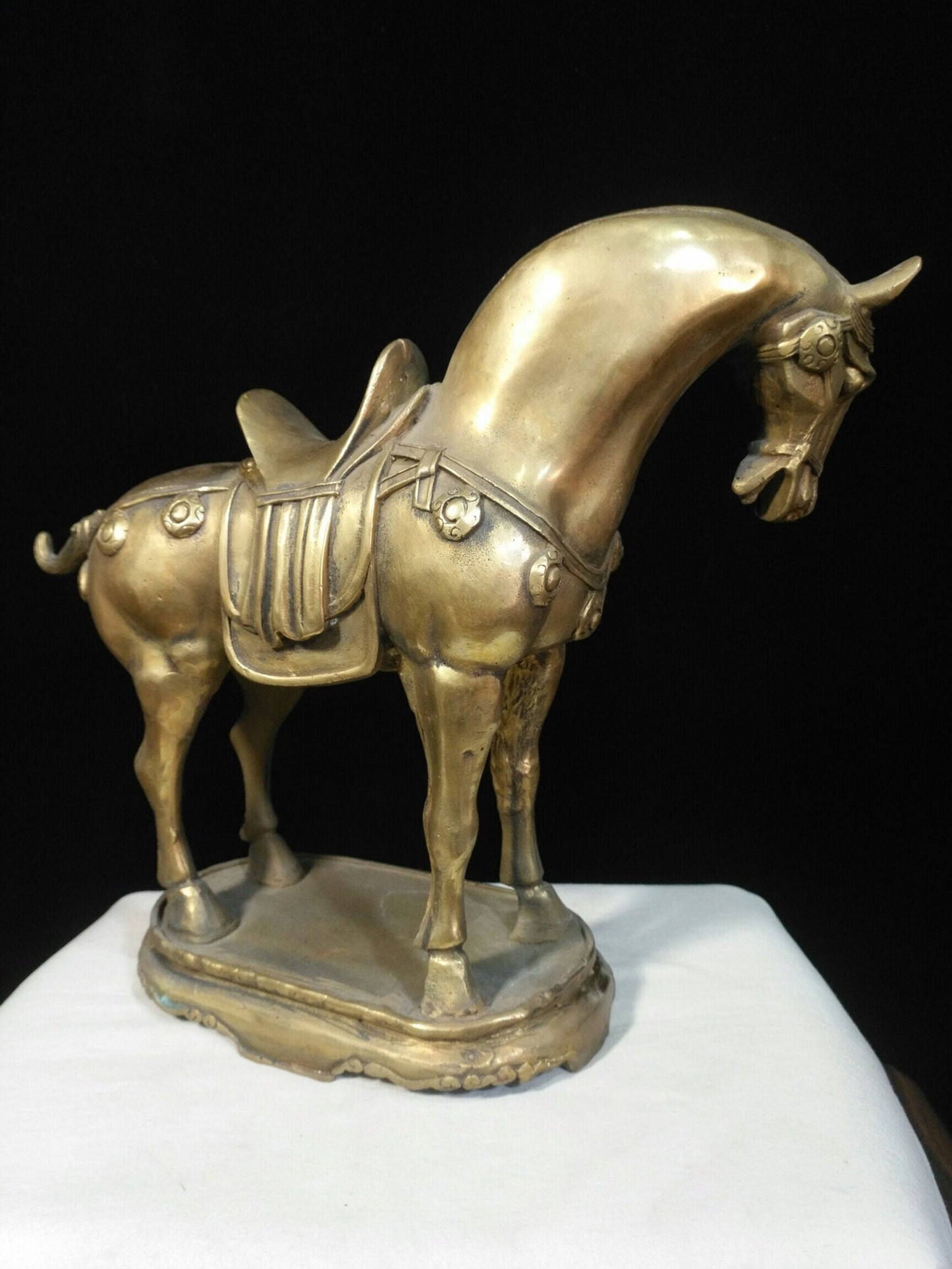 Chinese antique pure copper horse
