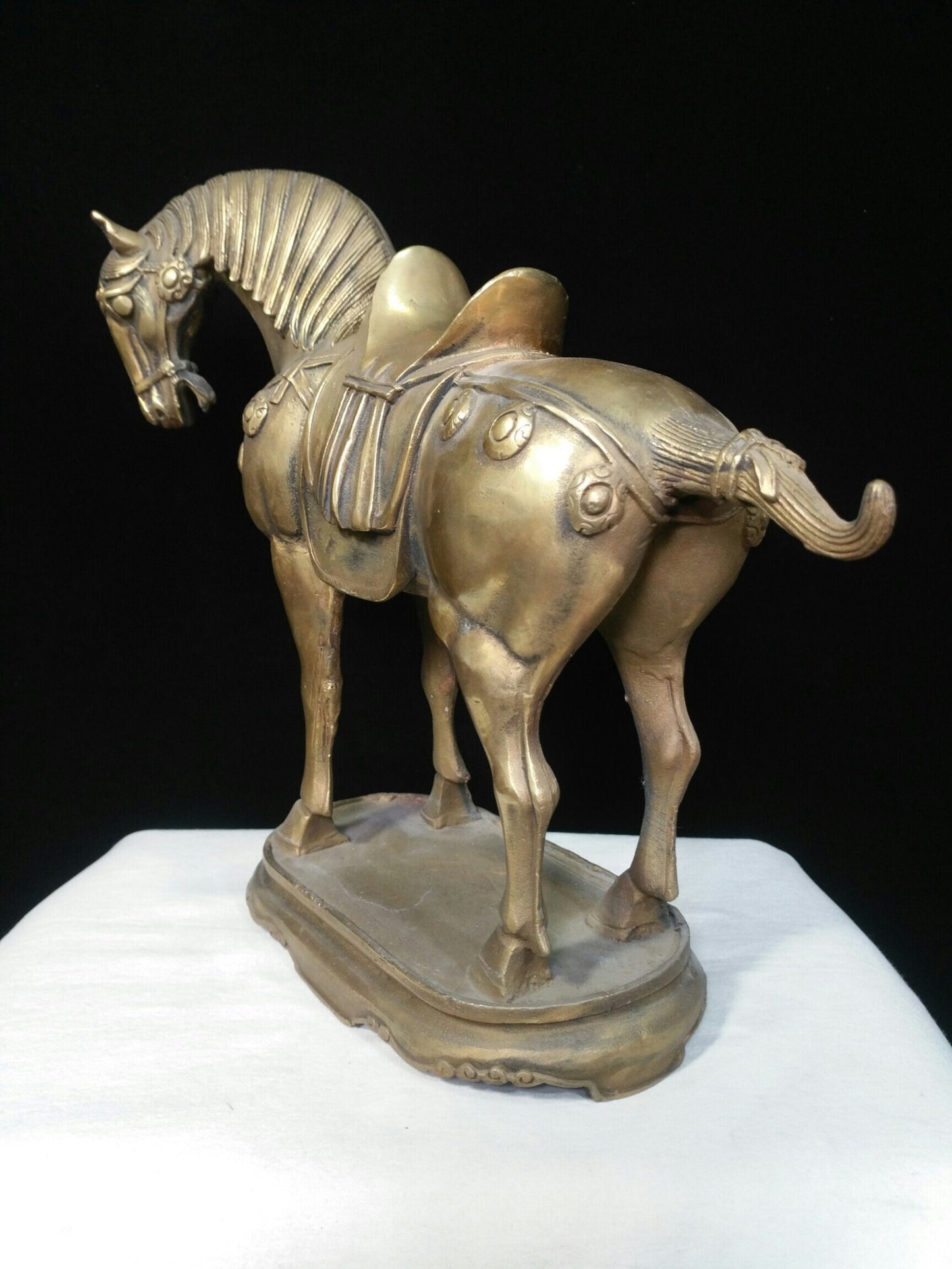 Chinese antique pure copper horse
