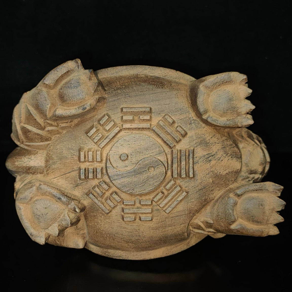 Chinese Antique Agarwood Dragon Turtle