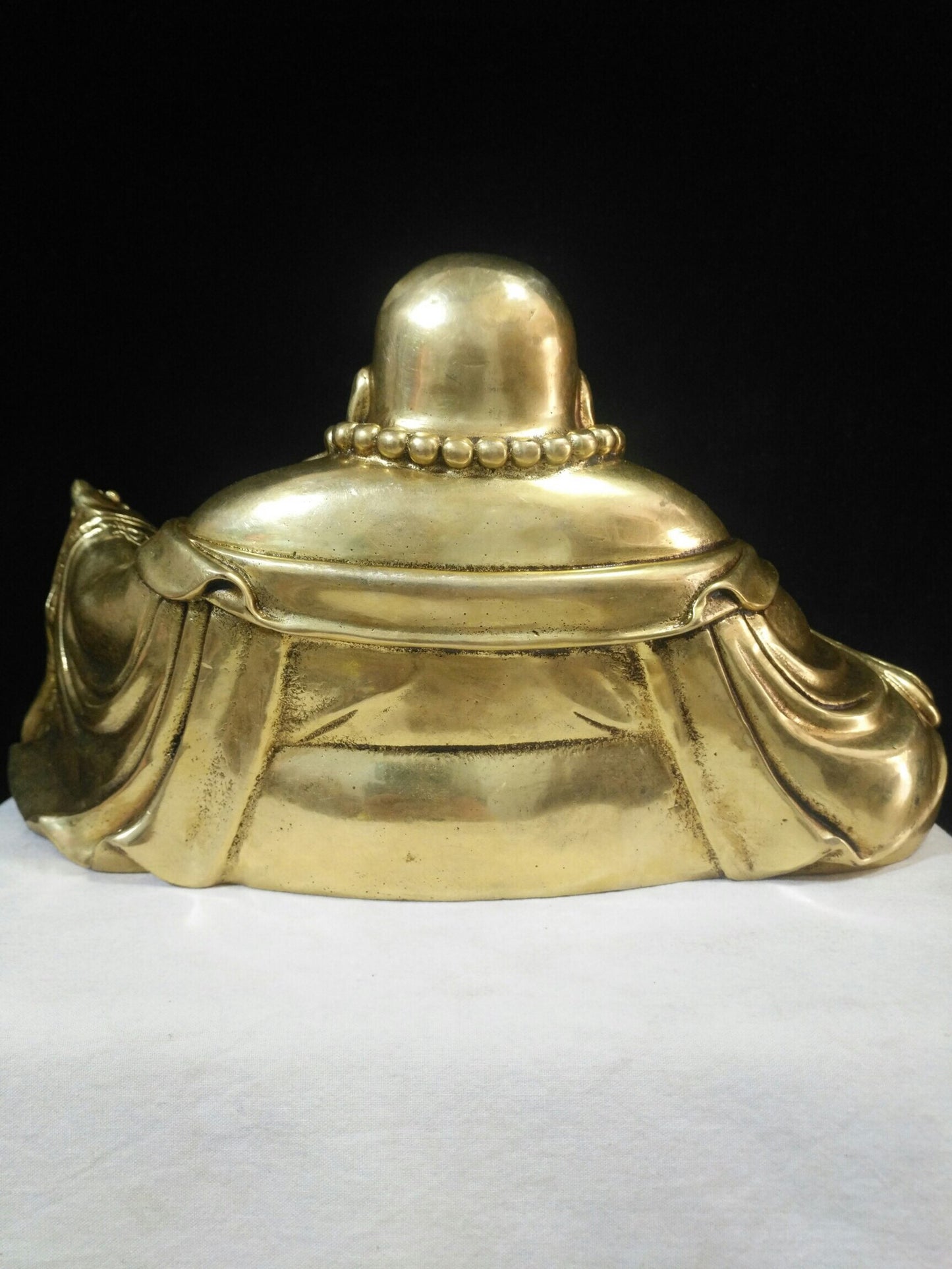 Chinese antique pure copper [Maitreya Buddha]