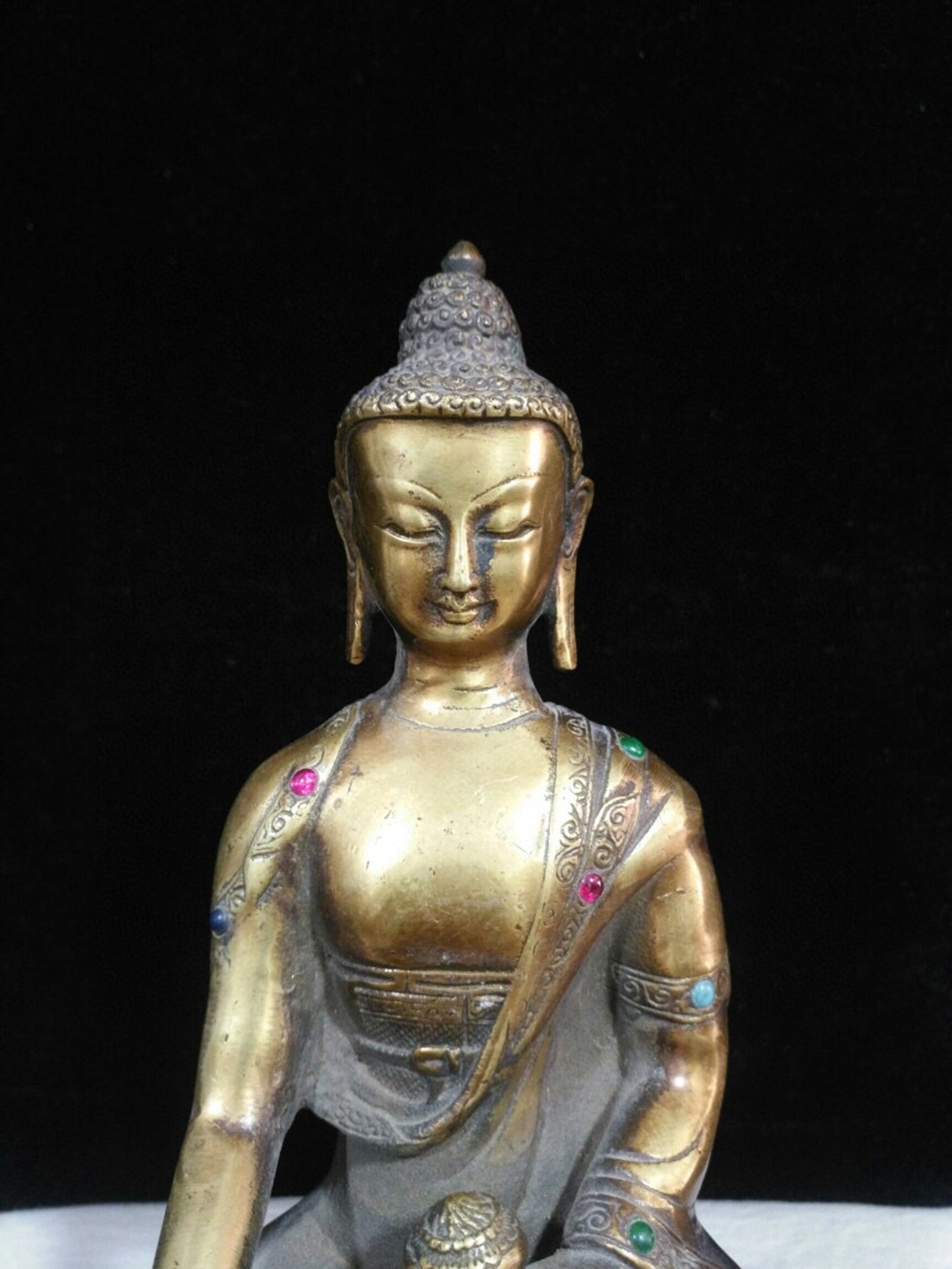 Chinese antique pure copper "Shakyamuni Buddha"