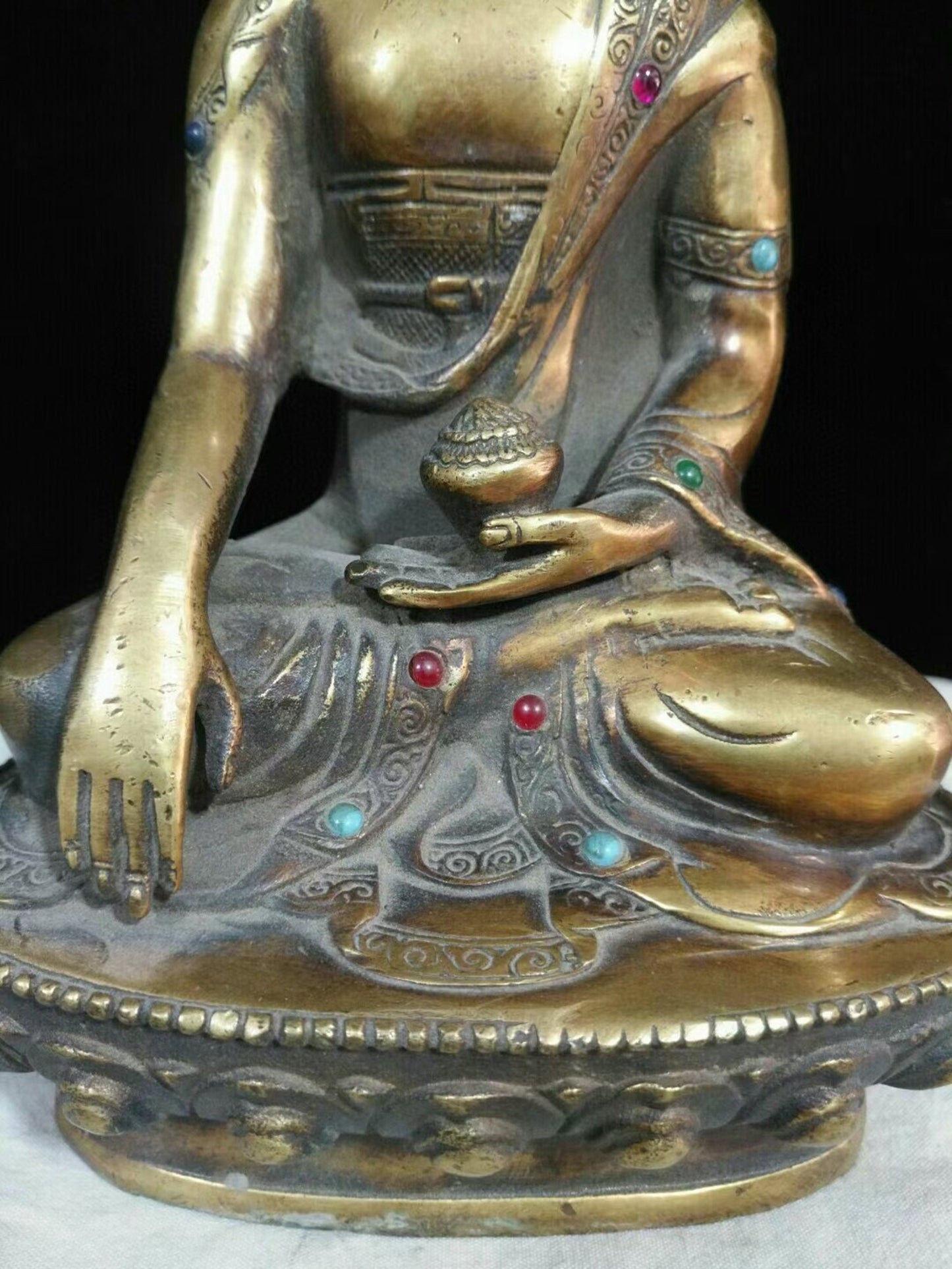 Chinese antique pure copper "Shakyamuni Buddha"