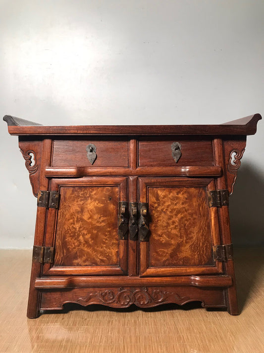 Chinese antique rosewood cabinet