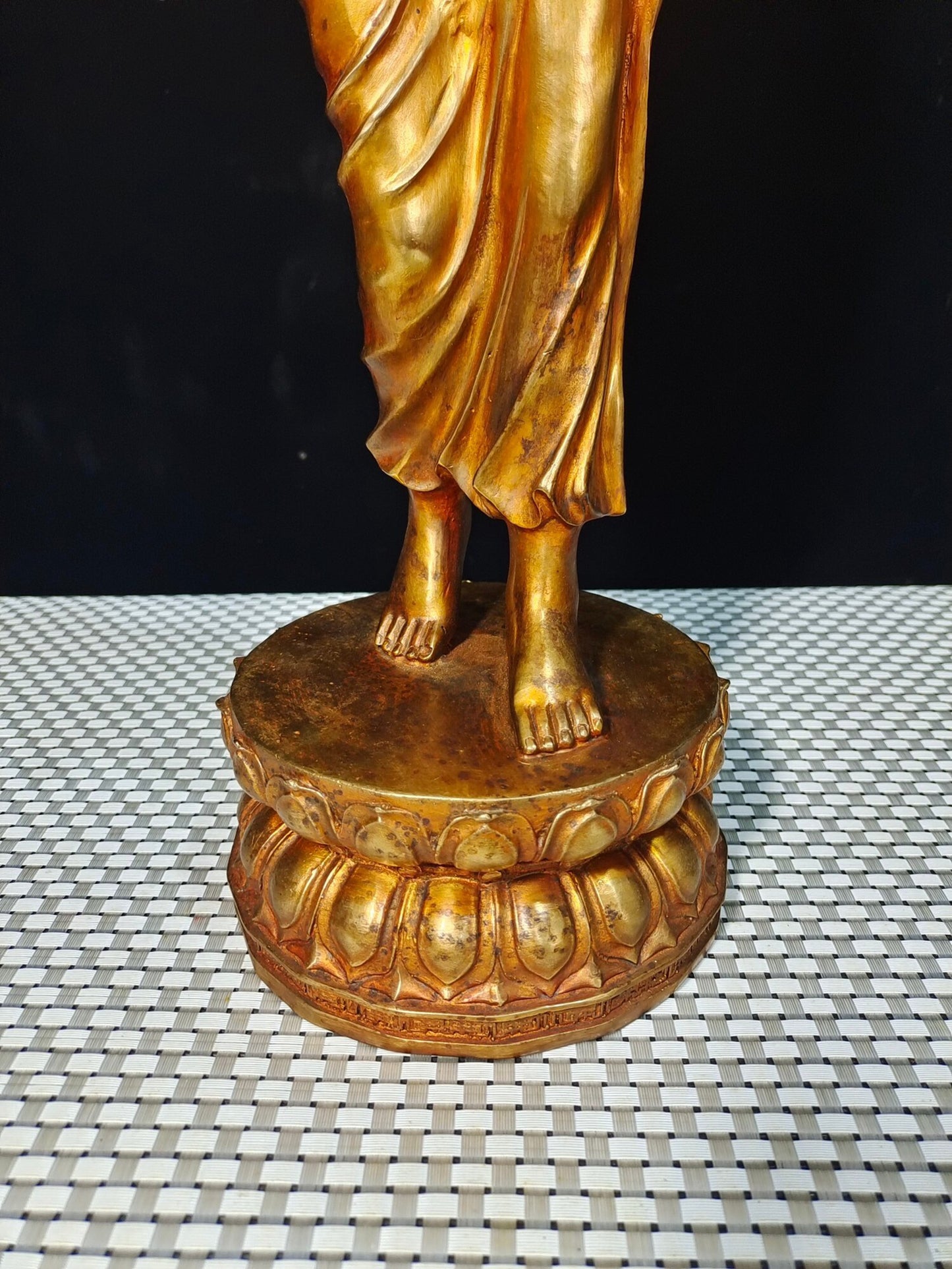 Chinese antique pure copper "Shakyamuni Buddha"
