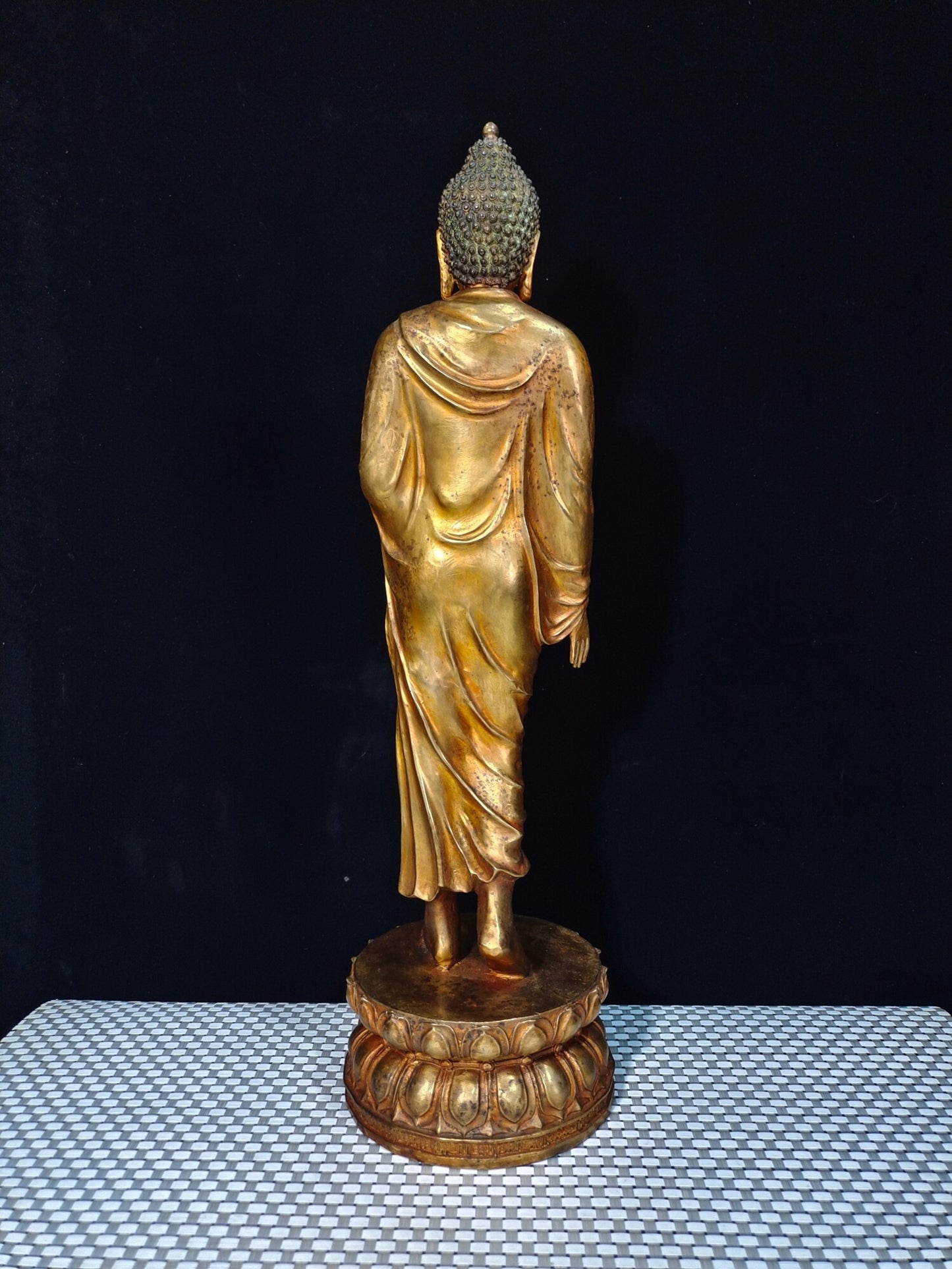Chinese antique pure copper "Shakyamuni Buddha"