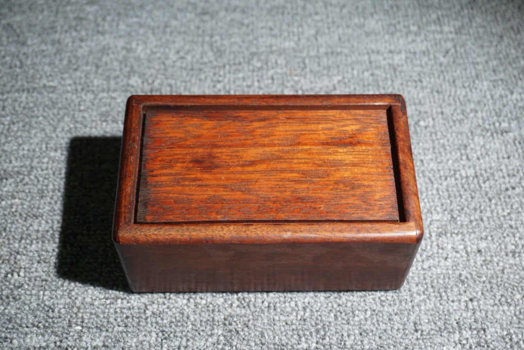 Chinese antique rosewood mechanism box