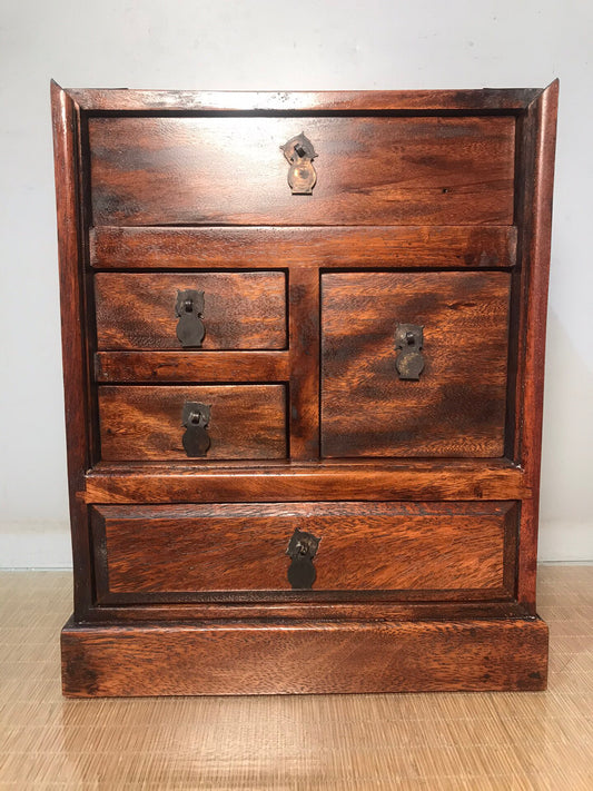 Chinese antique rosewood medicine box