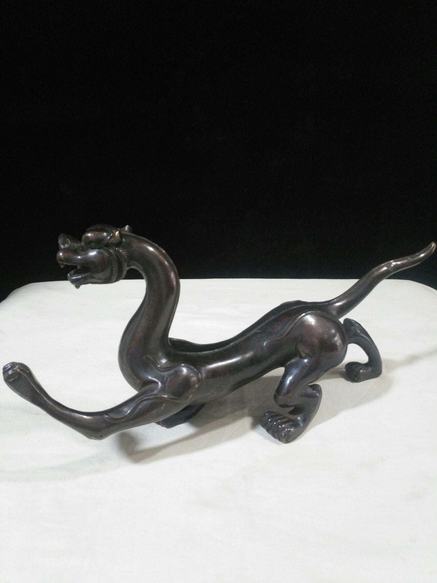 Chinese antique pure copper "Blue Dragon, White Tiger, Vermilion Sparrow, Xuanwu"