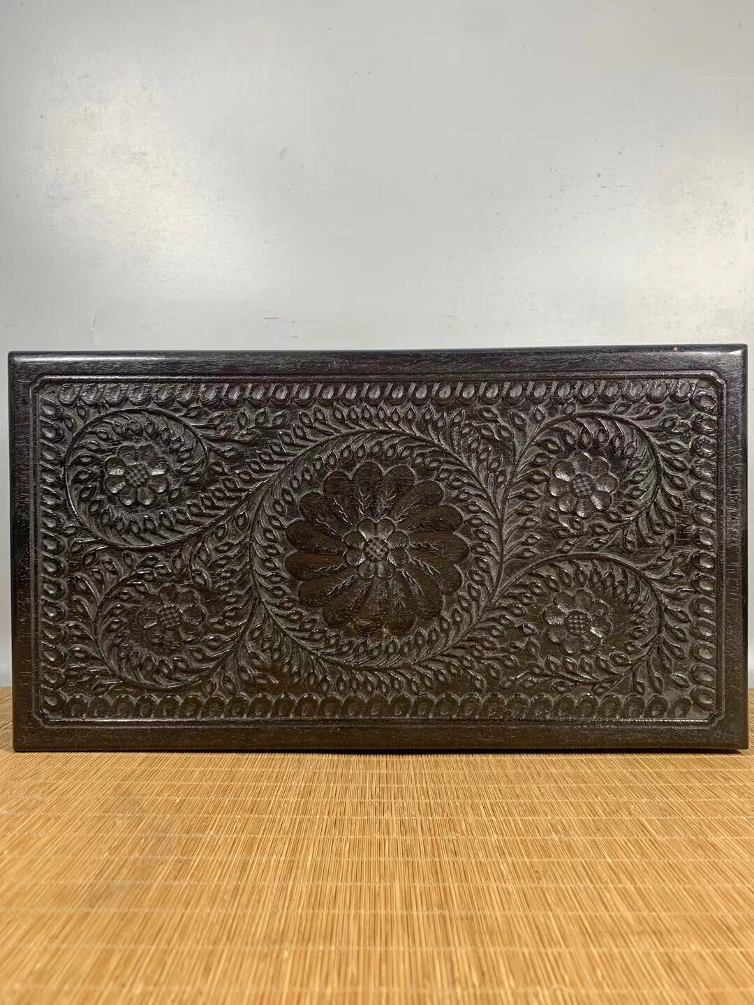 Chinese antique rosewood carved box
