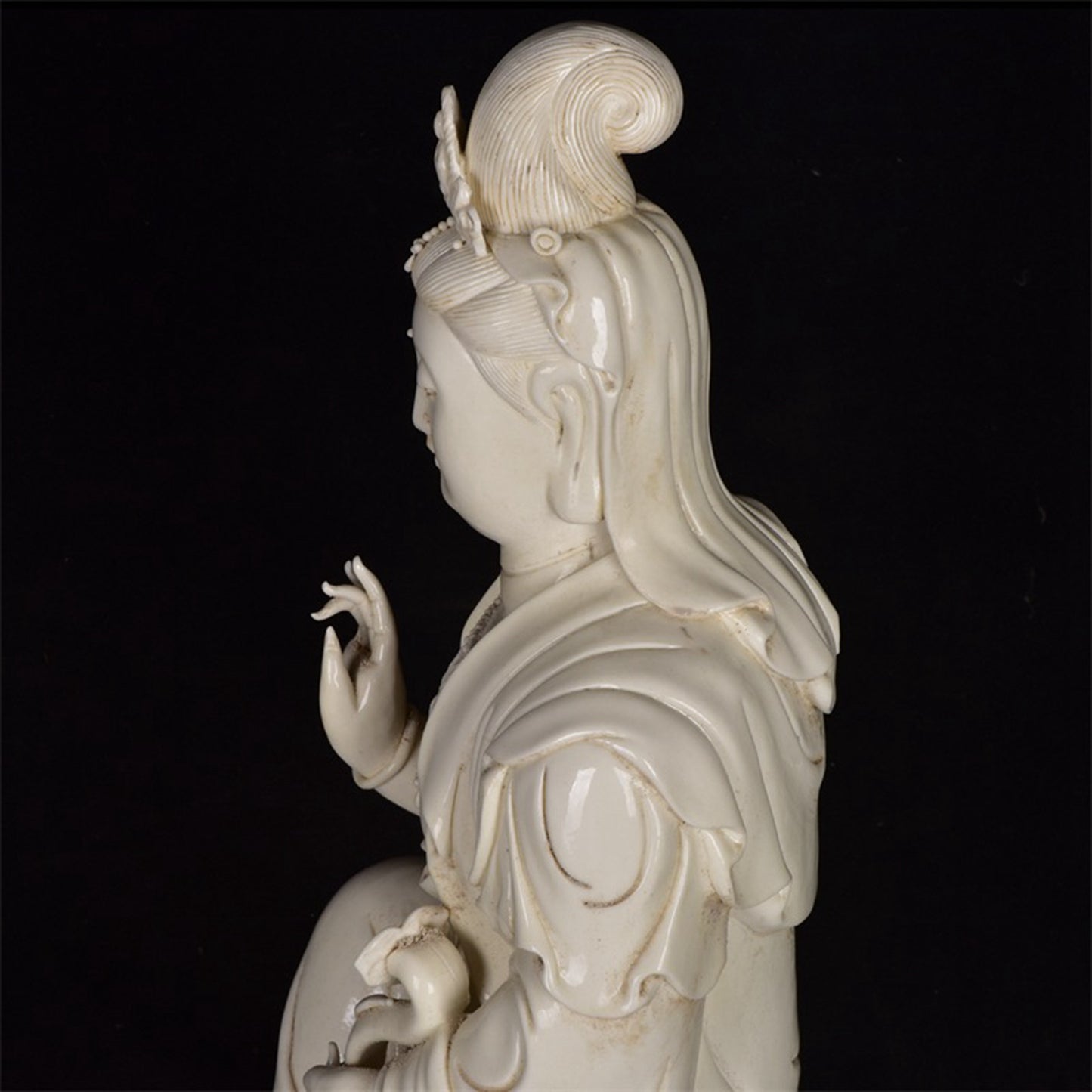 Chinese antique white porcelain Guanyin