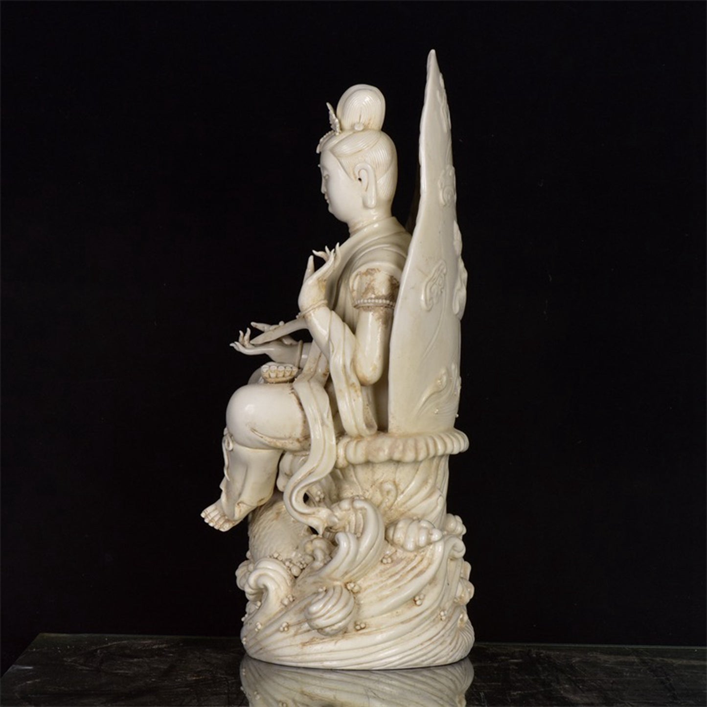 Chinese antique white porcelain Guanyin