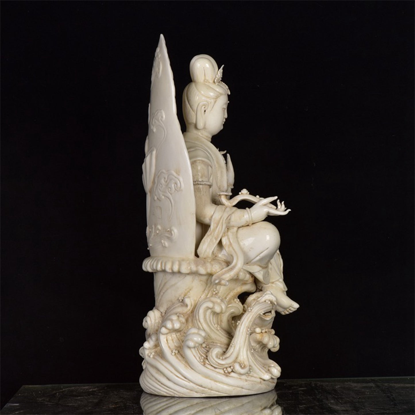 Chinese antique white porcelain Guanyin