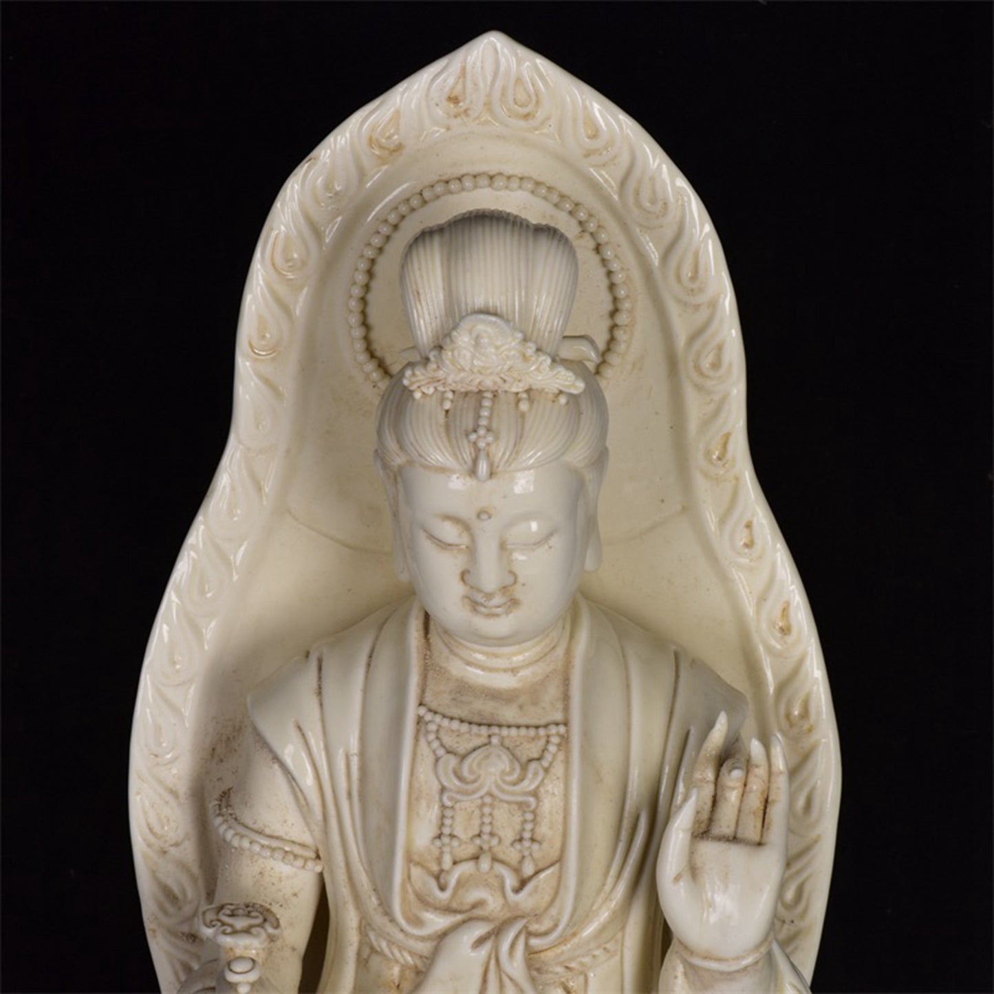 Chinese antique white porcelain Guanyin
